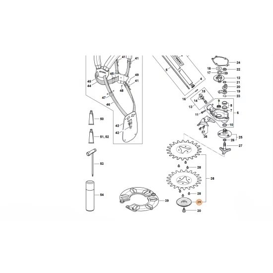 STIHL  Tarcza talerzowa 4180 713 3101